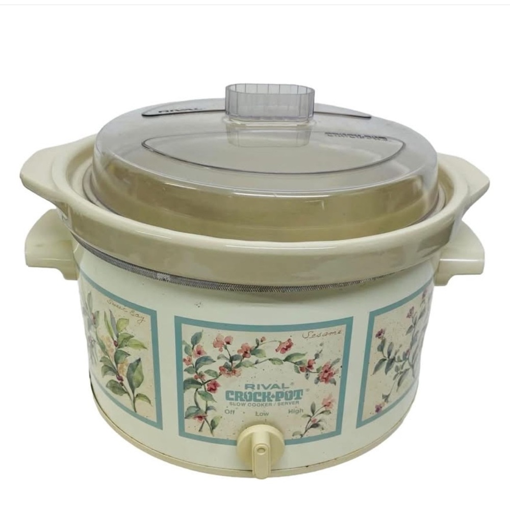 Vintage Rival 4 Qt Crock-Pot Slow Cooker